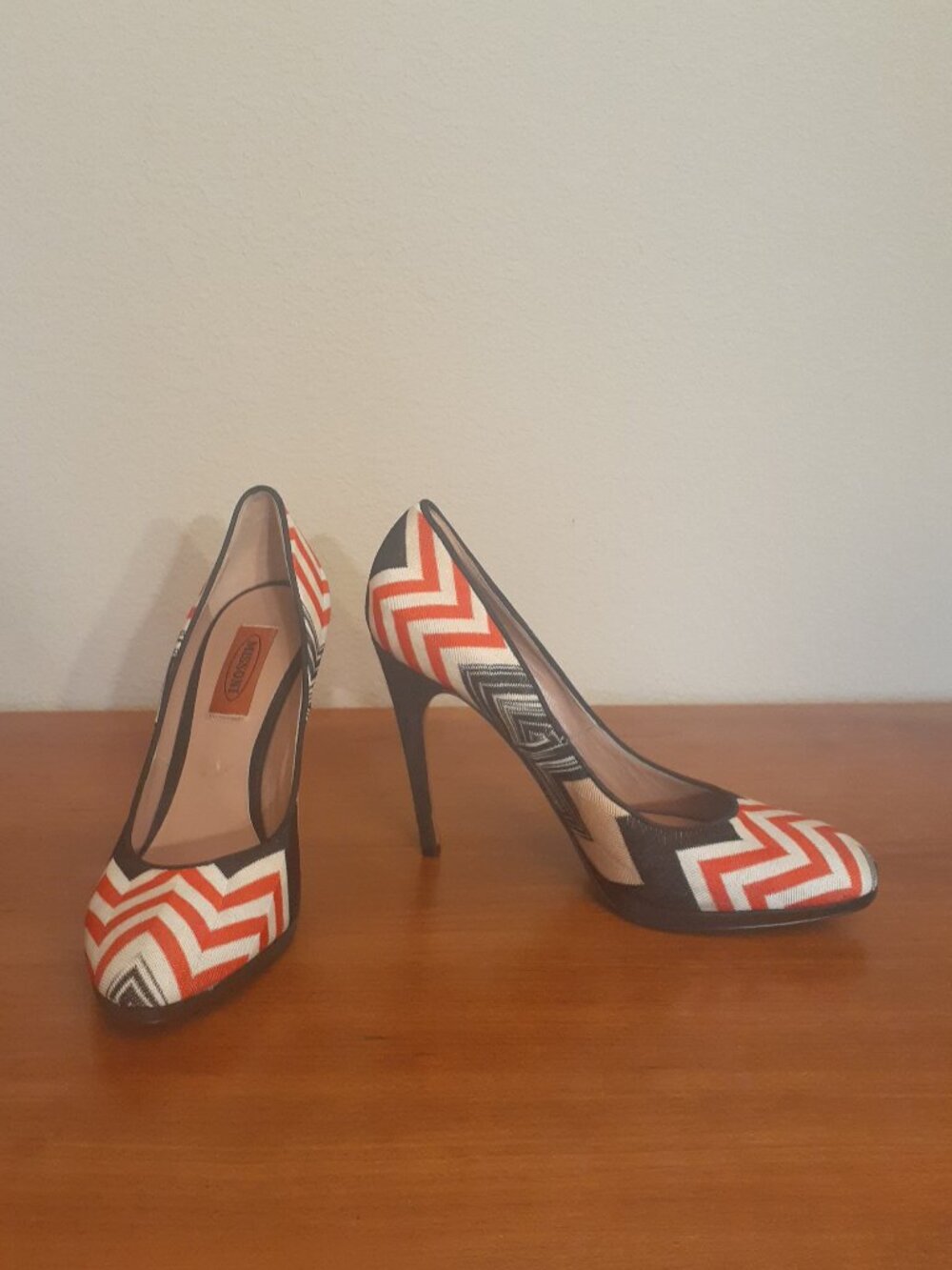 Missoni Chevron Stiletto Heels
